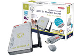 Sitecom Wireless ADSL 2  Modem Router 54g Turbo and USB