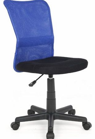 SixBros. Office Chair Blue/Black - H-298F/1327