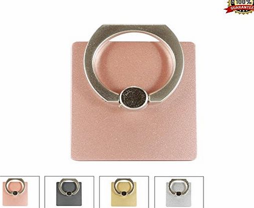 Sixty Six Finger Grip Phone Ring Holder by Sixty Six for iPhone 7/7s, 7 Plus/7s Plus 6/6s, 6 Plus, 5, 5S, 5C, SE, Samsung S7, S7 Edge, S6, S6 Edge, S5, Note 4, All Tablet, iPad and Kindle of Universal Rotation 