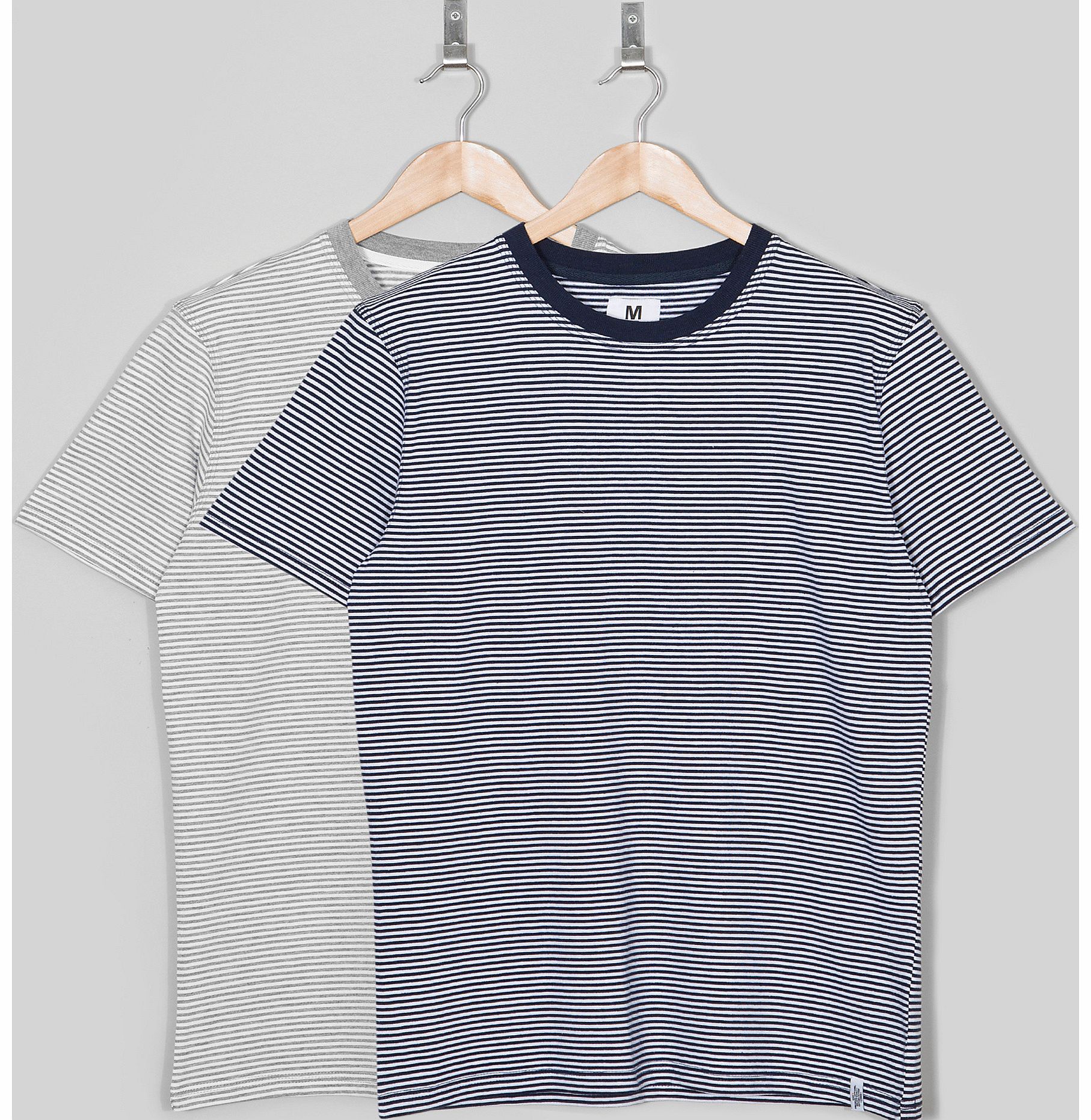 Basics Striped T-Shirt 2 Pack