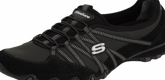 Skechers Bikers Dream Come True, Womens Shoes, Black/Charcoal, 7 UK (40 EU)
