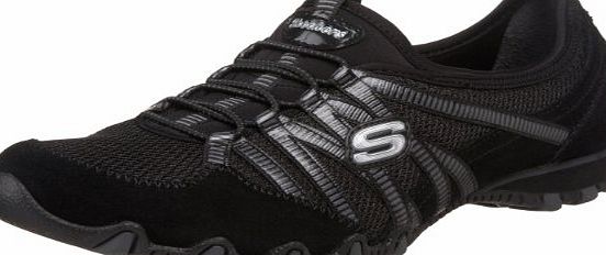 Skechers Bikers-Hot Ticket Womens Shoes - Black, 6 UK