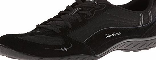 Skechers Breathe Easy Just Relax, Womens Trainers, Black, 4 UK