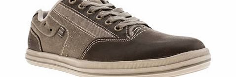 Skechers Dark Brown Define Mahan Shoes