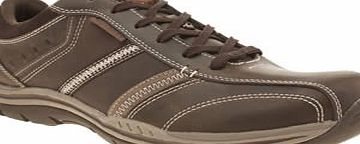 Skechers Dark Brown Expected Devention Shoes