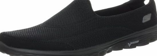 Skechers Gowalk 2 Womens Trainers, Black, 6 UK
