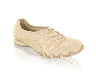 Skechers Low Profile Trainer With Bungee Lace Detail
