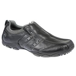 Skechers Male Diameter Leather/Other Upper Textile Lining Back To School in Black