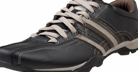 Skechers Mens Urban Tread - Refresh Black/Taupe Fashion Trainer 50856 ,10 UK (45 EU)