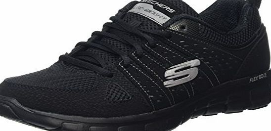 Skechers Synergy-Look Book, Womens Outdoor Multisport Shoes, Black (Bbk), 5 UK (38 EU)