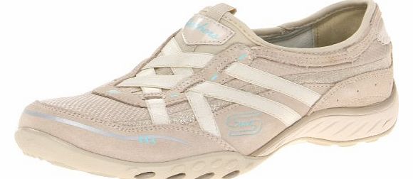 Skechers USA Womens Breathe-Easy Low-Top Trainers 22451 Natural 5 UK, 38 EU