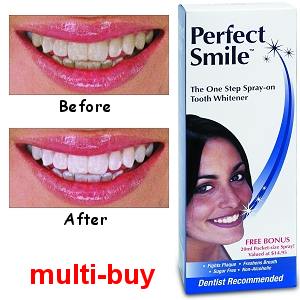 Skin Doctors Perfect Smile One Step Tooth Whitener plus FREE 20ml Spray Multi-Buy