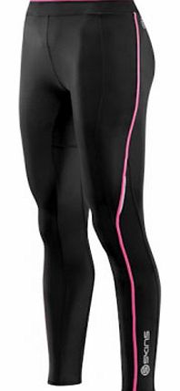 A200 Womens Compression Tights Black/Pink