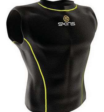  Compression Sleeveless Top Blk / Gold