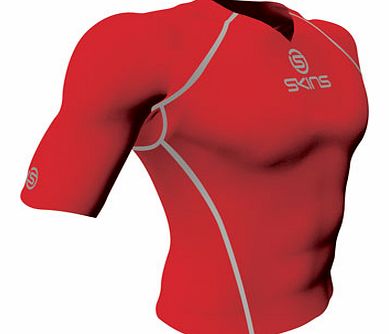  Skins Compression SS Top Red