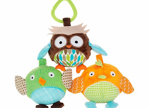 Skip Hop Tree Top Owl and Friends Ball Trio