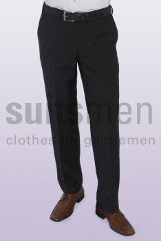Milburn Brown Stripe Suit Trousers