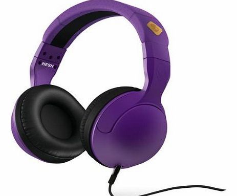 Skullcandy Hesh 2.0 Over-Ear Headphones with Mic - Athletic Purple