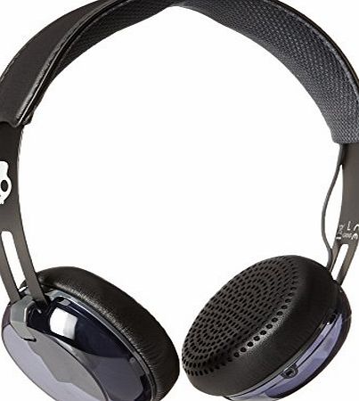 Skullcandy S5GRHT-448 Grind 2015 On-Ear Headphone with Taptech Playback Remote - Black/Grey