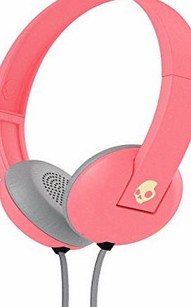 Skullcandy S5URHT-501 Ill-Famed Collection Uproar 2015 On-Ear Headphone with Taptech - Coral/Cream