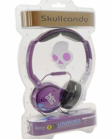 Skullcandy Skull Candy Lowrider Headphones Lightweight Foldable Over The Ear Earphones