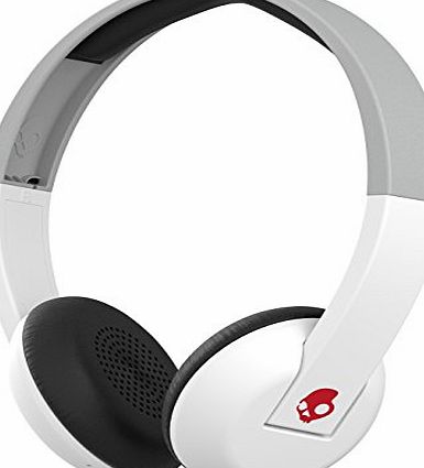 Skullcandy Uproar Wireless On Ear Headphones with TapTech - White/Grey/Red