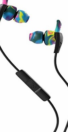 Skullcandy XTplyo In-Ear Sweat Resistant Sport Earbuds With Mic - Swirl/Black/Grey