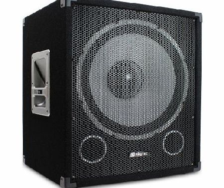Skytec TX15A 15`` Active PA System Subwoofer Bass Box Party Disco DJ Speaker 500W