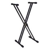 Keyboard stand, height adjustable 800-950mm, 350mm wide