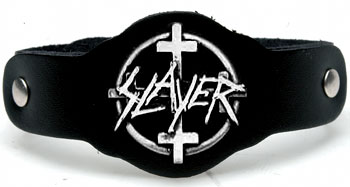 Slayer 4 Crosses wristband