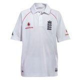 Slazenger Adidas England Test Shirt White 13/32-34