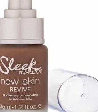Sleek MakeUp Sleek Foundation New Skin Revive - Hot Chocolate