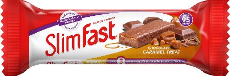 Slim Fast, 2102[^]0106329 Slimfast Choc Caramel - 24 Snack Bars