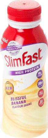 Slim Fast, 2102[^]0106217 Slimfast Milkshake Bottle Banana 325ml Bottle