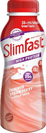 Slim Fast, 2102[^]0106215 Slimfast Milkshake Bottle Strawberry 325ml Bottle