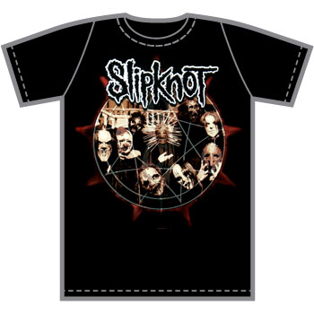 Slipknot Floating Masks T-Shirt