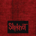 Slipknot Red Ribbed Logo Beanie