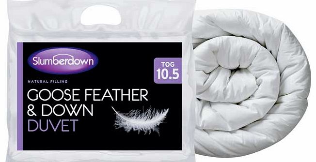 Slumberdown 10.5 Tog Goose Feather and Down
