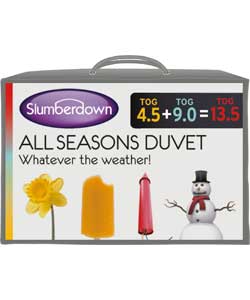 Slumberdown All Seasons Duvet - Double