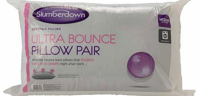 Slumberdown Ultrabounce Pair of Pillows