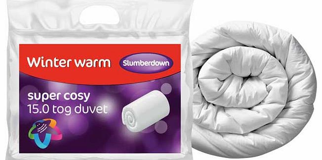 Slumberdown Winter Warm 15 Tog Duvet - Kingsize