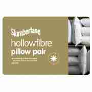 SLUMBERLAND Hollowfibre Pillow 2Pk