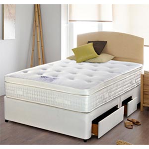 Slumberland Monaco Latex 6FT Superking Divan Bed