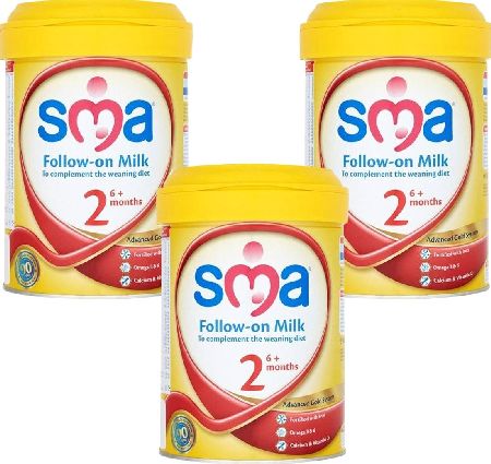 SMA Nutrition, 2102[^]0099788 SMA Pro Follow On Milk 800g - Triple Pack