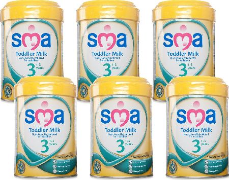 SMA Nutrition, 2102[^]0098908 SMA Pro Toddler Milk 800g - 6 Pack