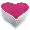 Small Heart Aluminium Trinket Box