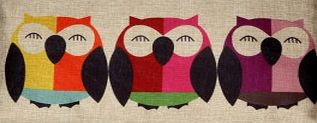 Smallable Home Cushion int he style of a star and owl `One size