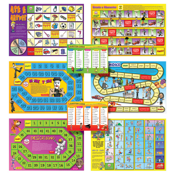 6 Speaking and Listening Board Games