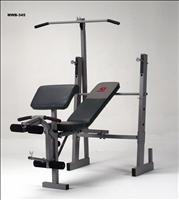 Smart Tec Marcy Mwb345 Standard Bench With Preacher Curl