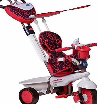 Smart Trike Dream 159-0500 Tricycle with Touch Steering Red / White